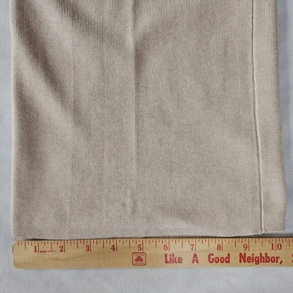 Pink Rose 2-Piece Vest/Pants Loungewear Knit Set Sz M Light Beige NWT - Picture 6 of 14